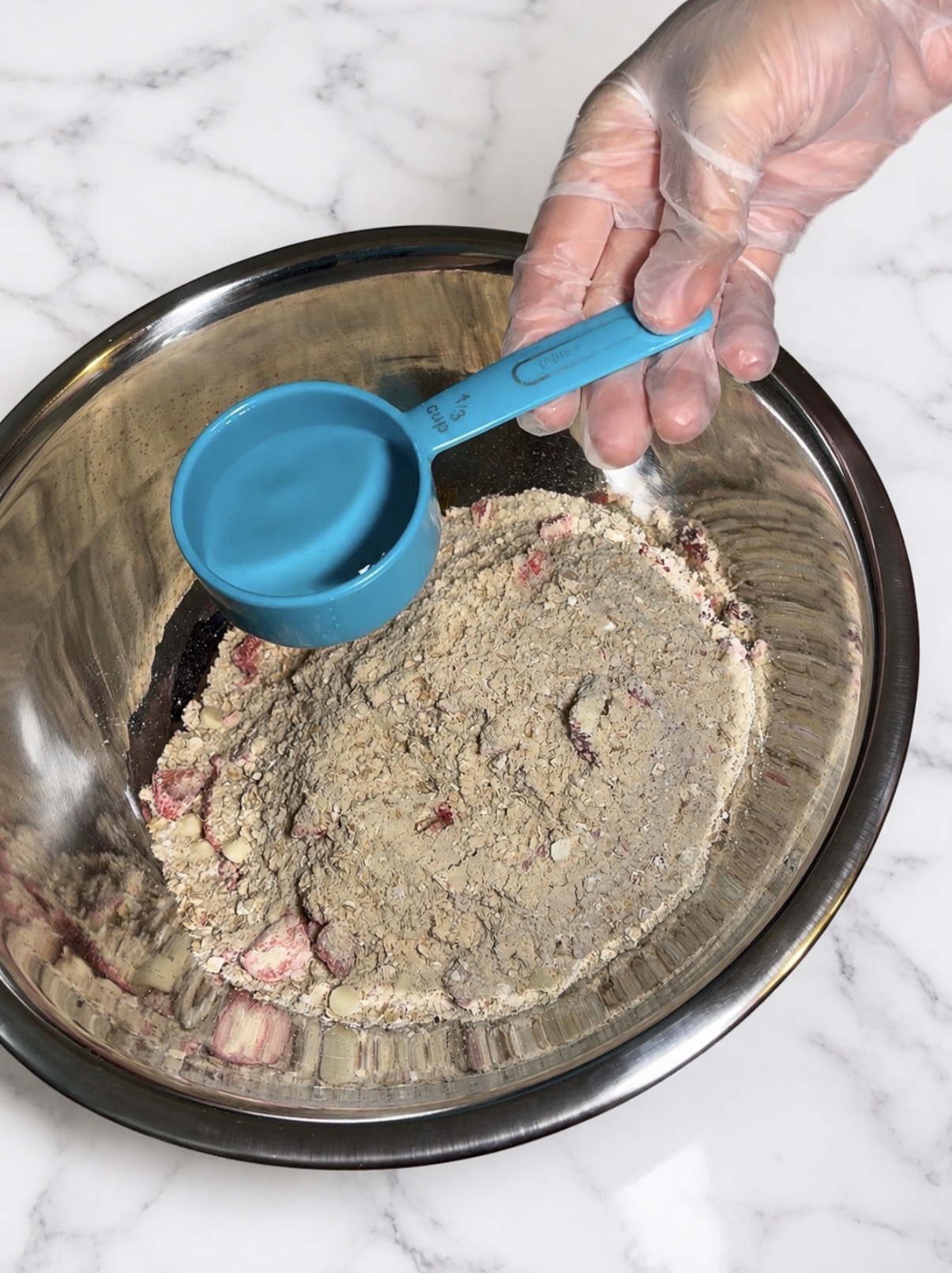 Add water or milk