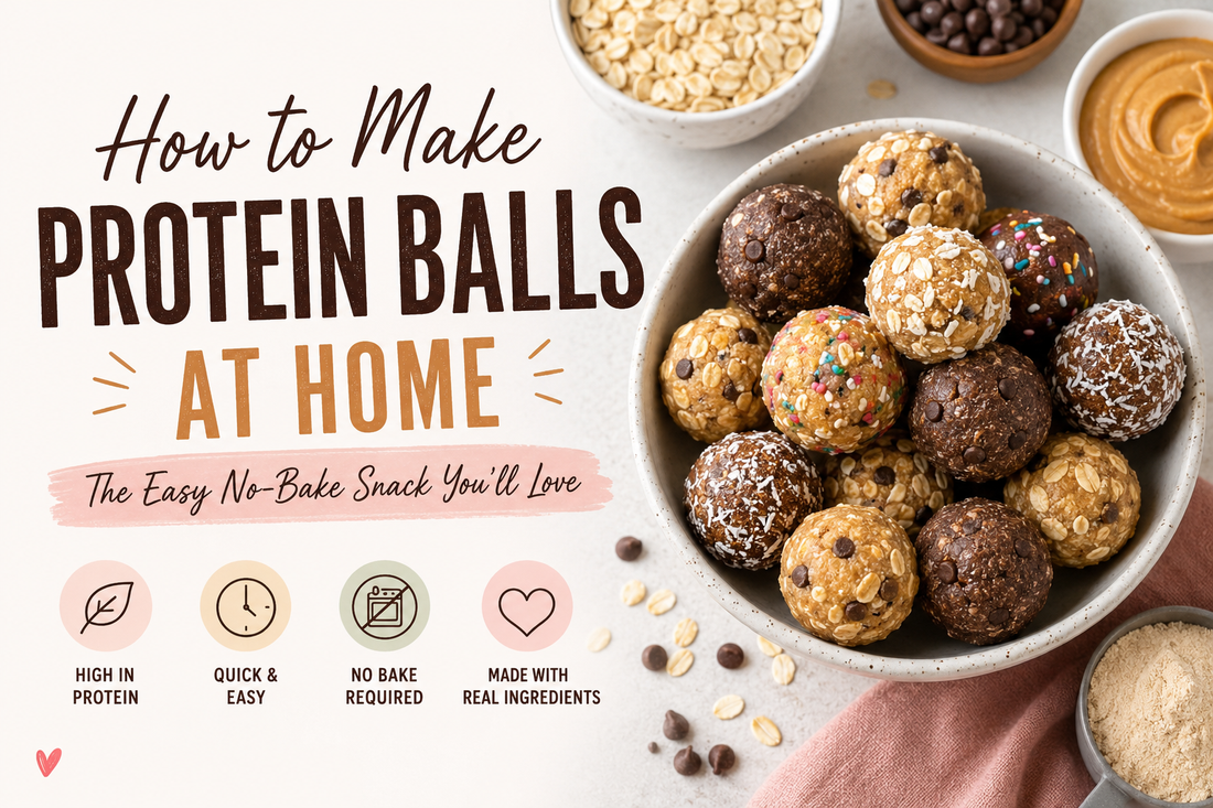 How to Make Protein Balls at Home: The Easy No-Bake Snack You’ll Love