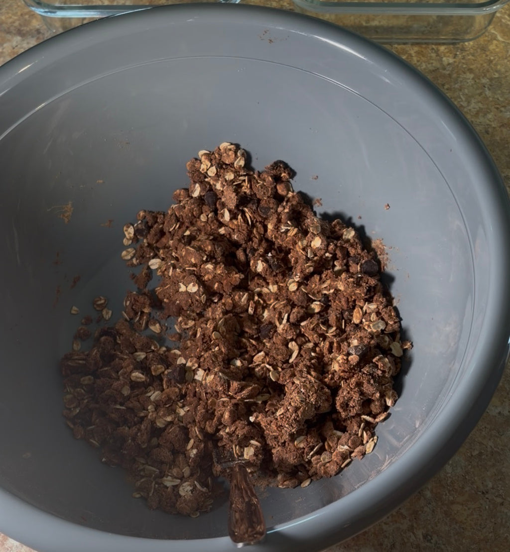 Dark Chocolate Peanut Butter Protein Ball Mix | No Bake, High Protein, Low Sugar
