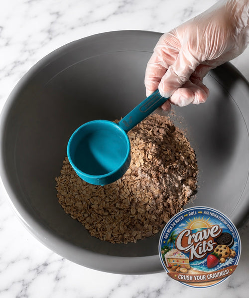 Dark Chocolate Peanut Butter Protein Ball Mix | No Bake 10.5oz