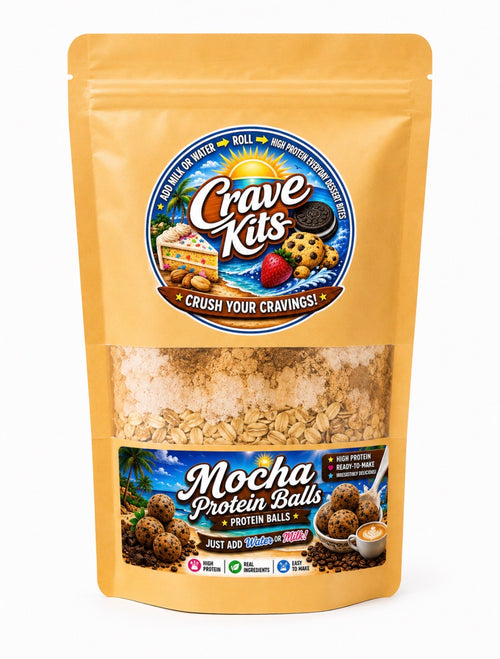 Mocha Protein Ball Mix – Limited Flavor | No Bake High Protein Snack (10.5 oz)
