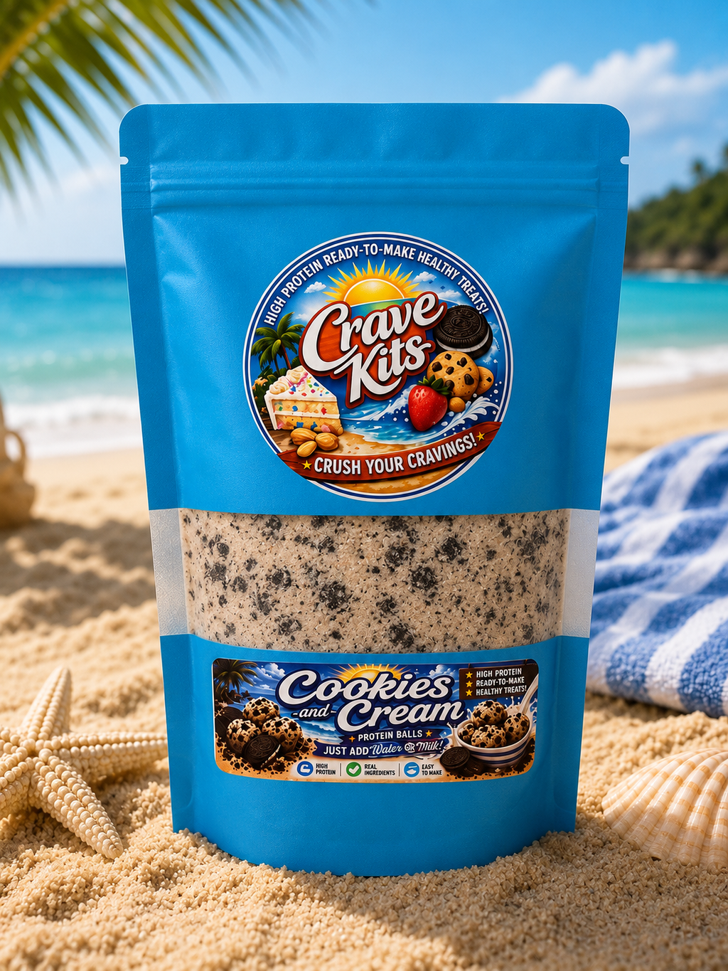 Crave Kits Protein Ball Mix | Cookies & Cream